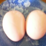 桜色のゆで卵